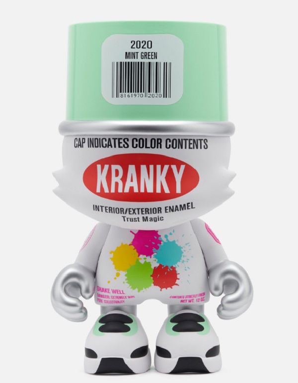

Игрушка SUPERPLASTIC SuperKranky Kali Kolors by Sket One зелёный, Зеленый, SuperKranky Kali Kolors by Sket One