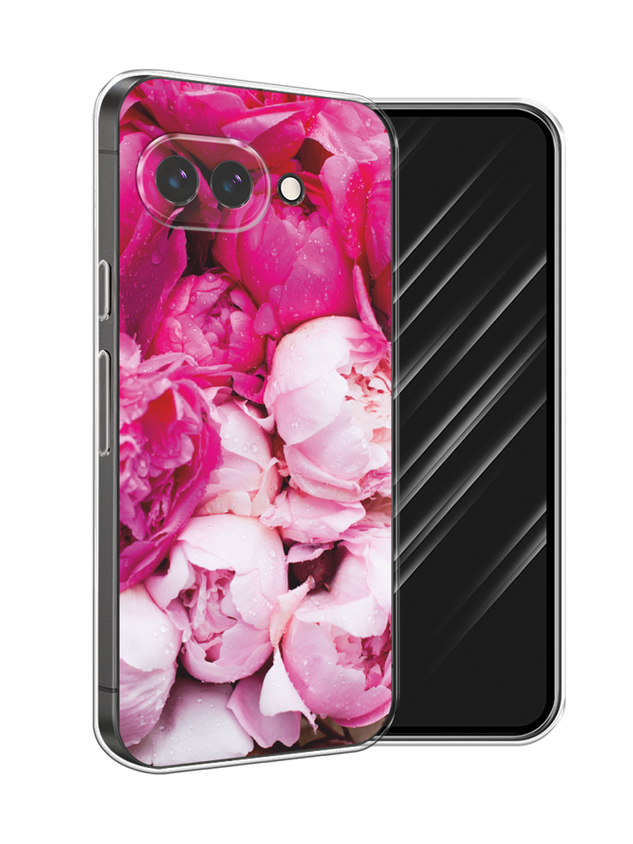 

Чехол Awog на Google Pixel 9a "Пионы розово-белые", Белый;розовый, 272250-1