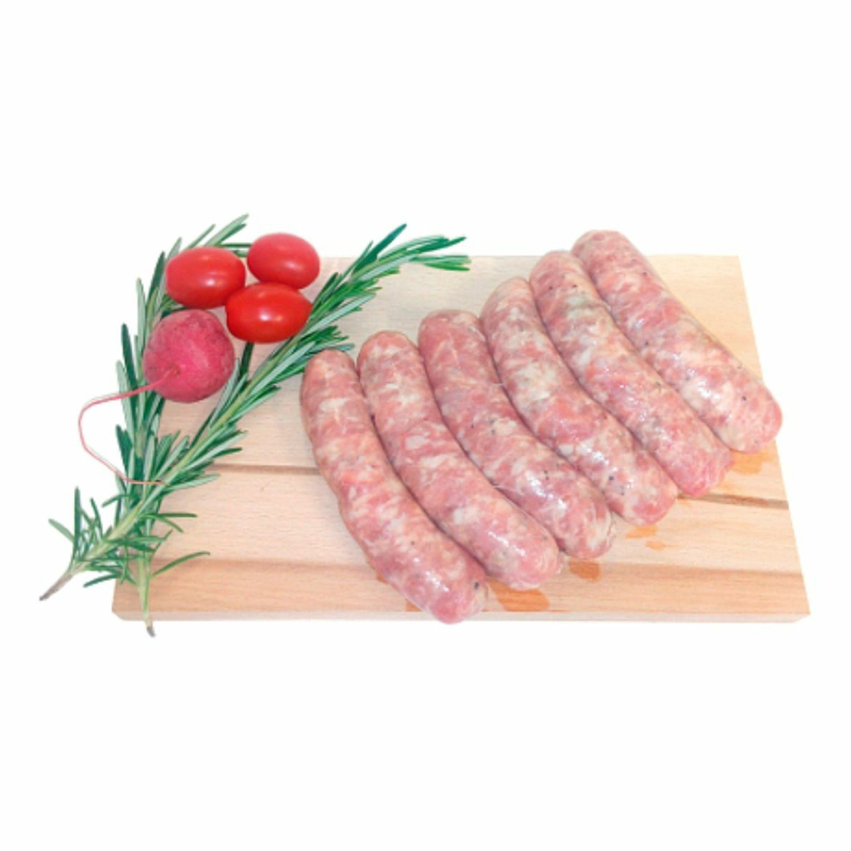 Колбаска свиные АШАН Красная птица Краинская-домашняя охлажденные 400 г