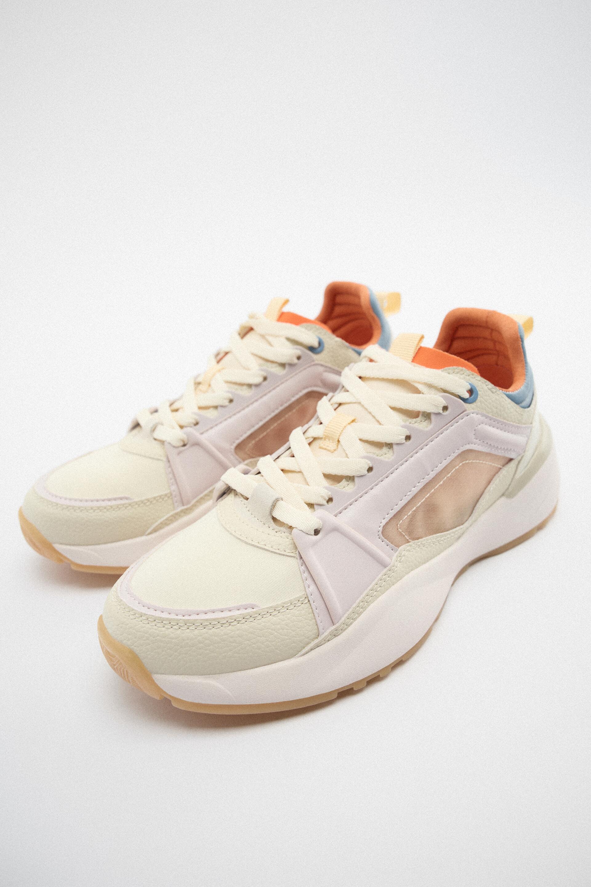 

Кроссовки женские ZARA 177680 разноцветные 35 RU (доставка из-за рубежа), 177680