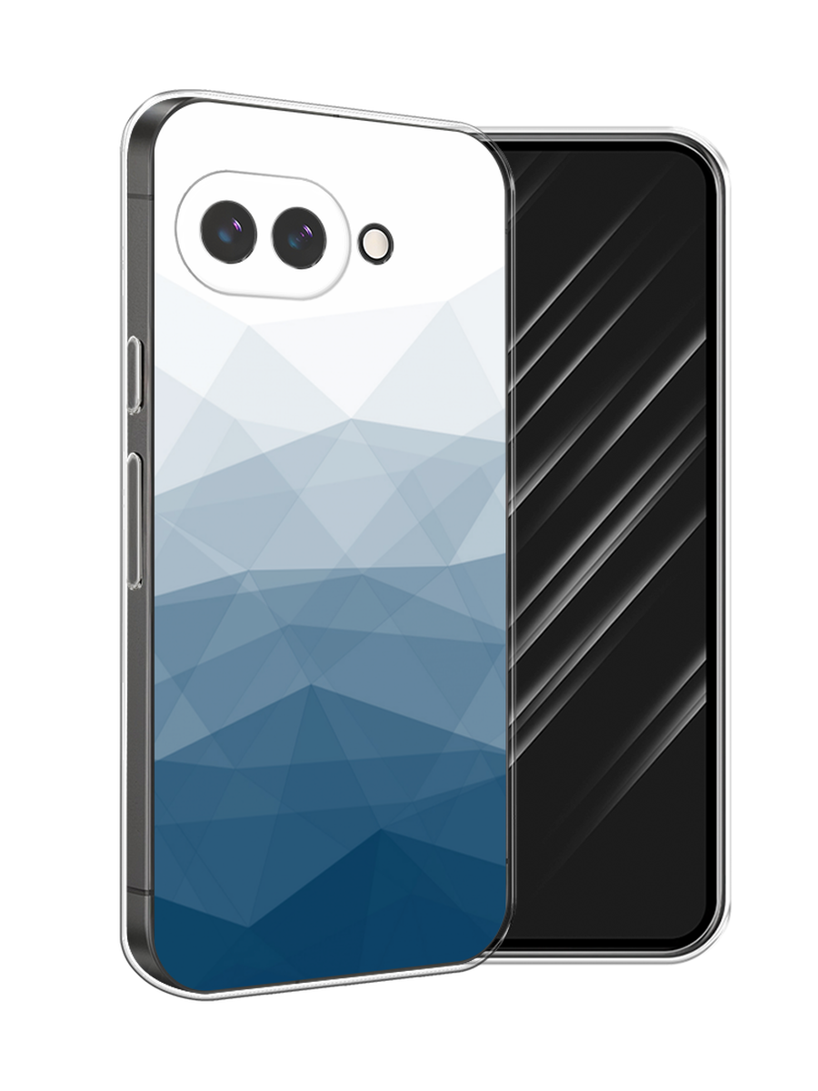 

Чехол Awog на Google Pixel 9a "Абстракция небо", Синий;голубой;белый, 272250-1