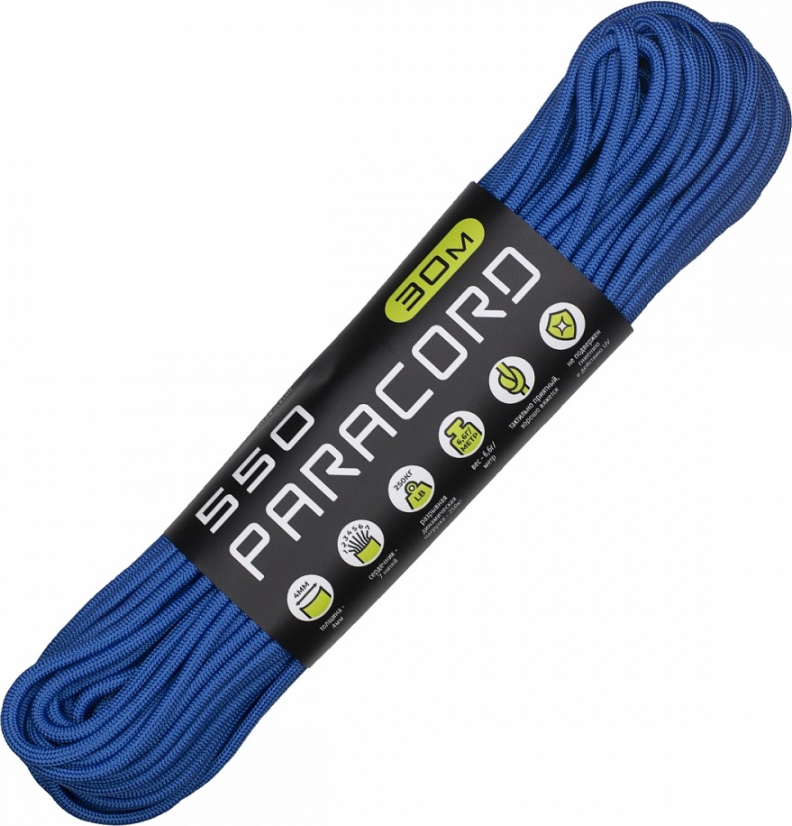 фото Паракорд 550 cord 30м (blue)