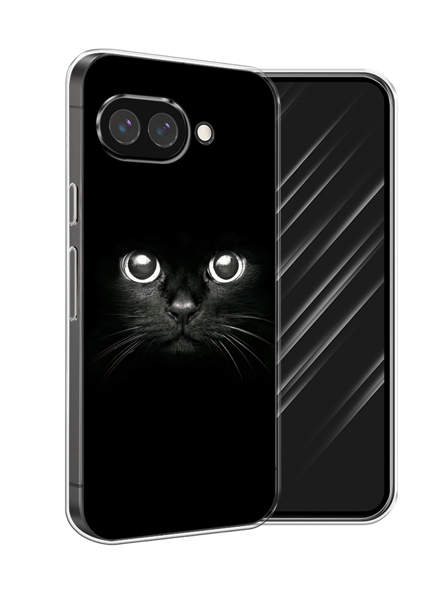 

Чехол Awog на Google Pixel 9a "Взгляд черной кошки", Черный;белый;серый, 272250-1