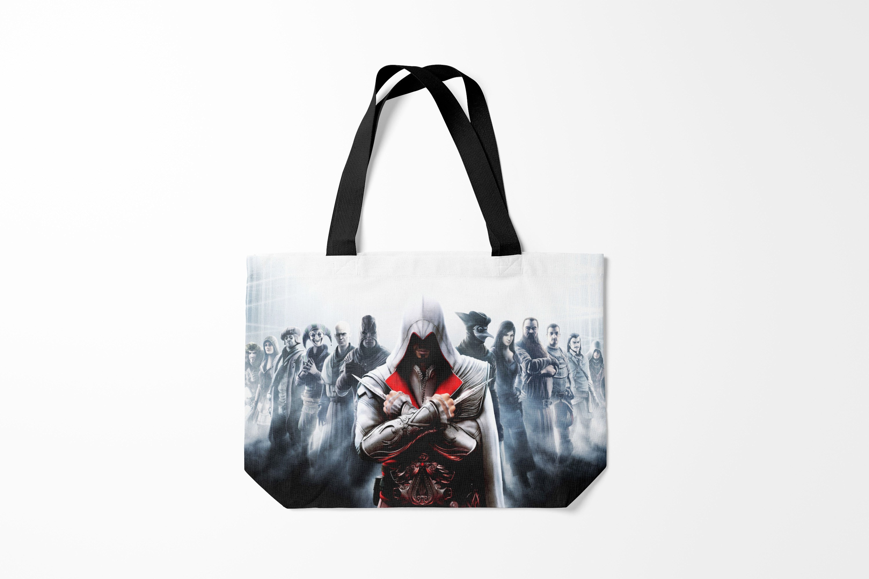 

Сумка шoппер унисекс Burnettie ASSASSINS CREED Assassins Brotherhood S, серый, ASSASSINS CREED Assassins Brotherhood S