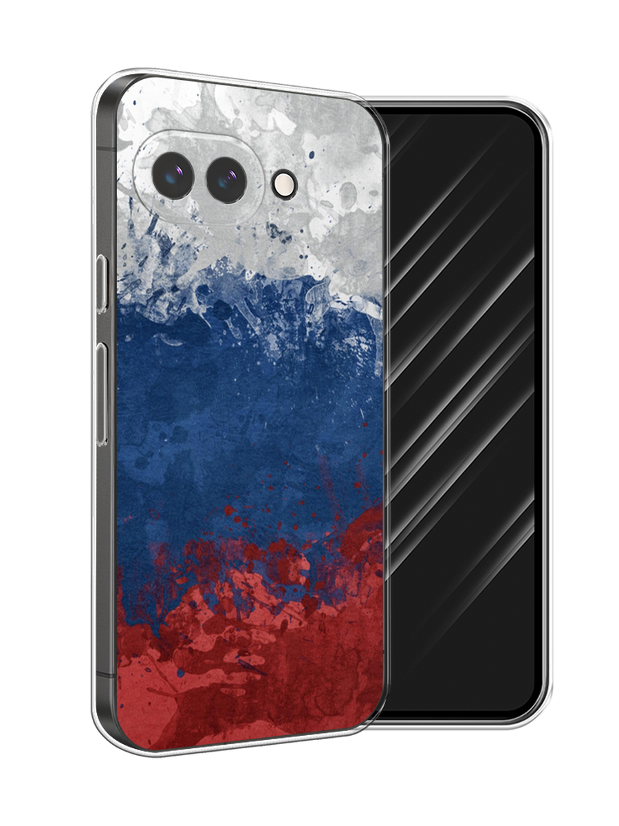 

Чехол Awog на Google Pixel 9a "Флаг России неровный", Белый;синий;красный, 272250-1
