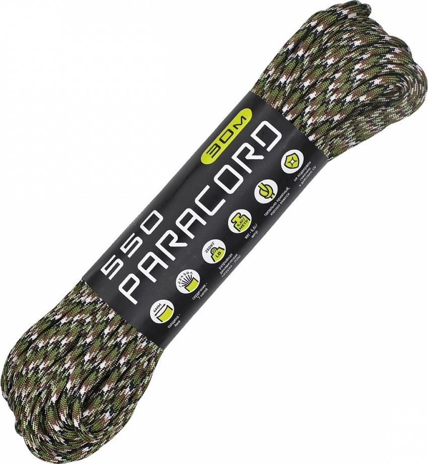 

Паракорд 550 Cord 30м (french camo)