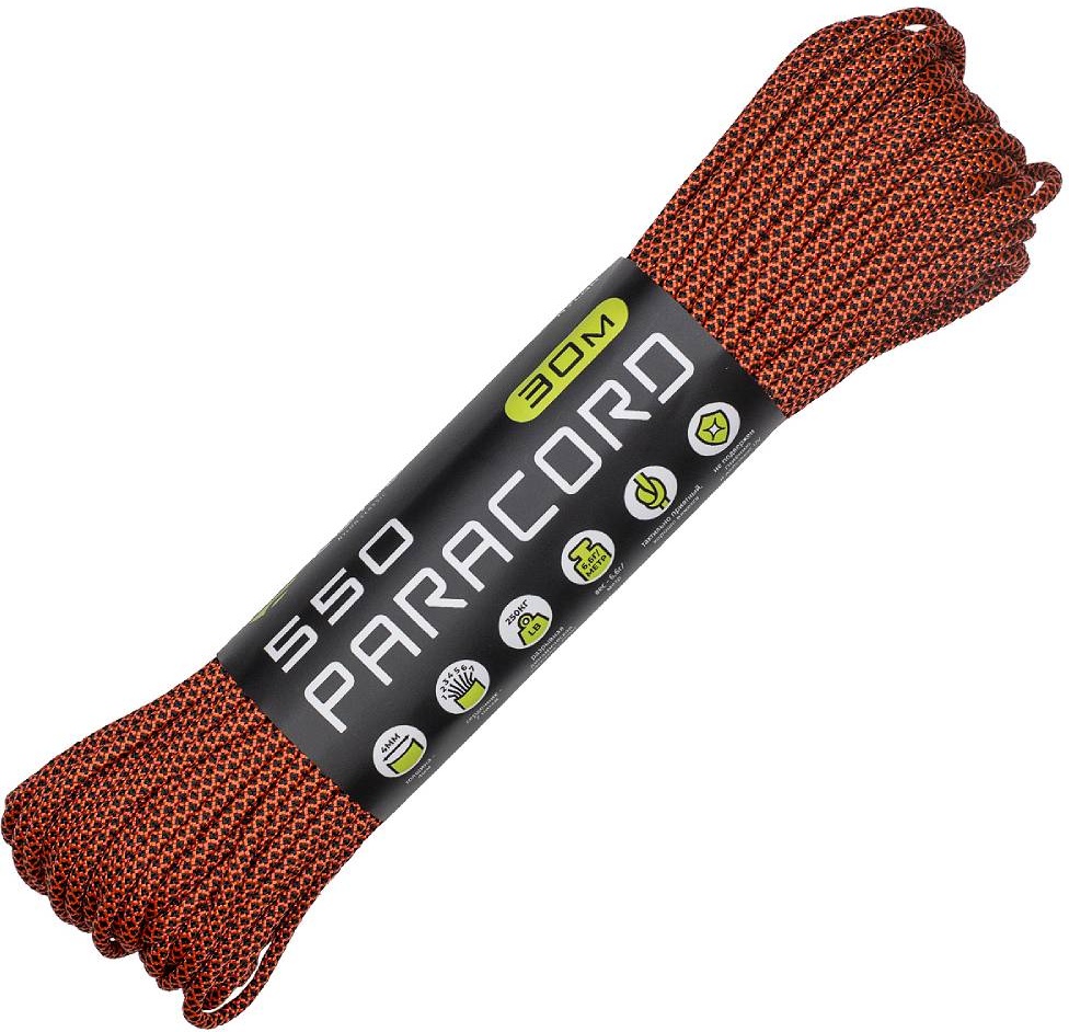 Паракорд 550 Cord 30м (neon orange snake)