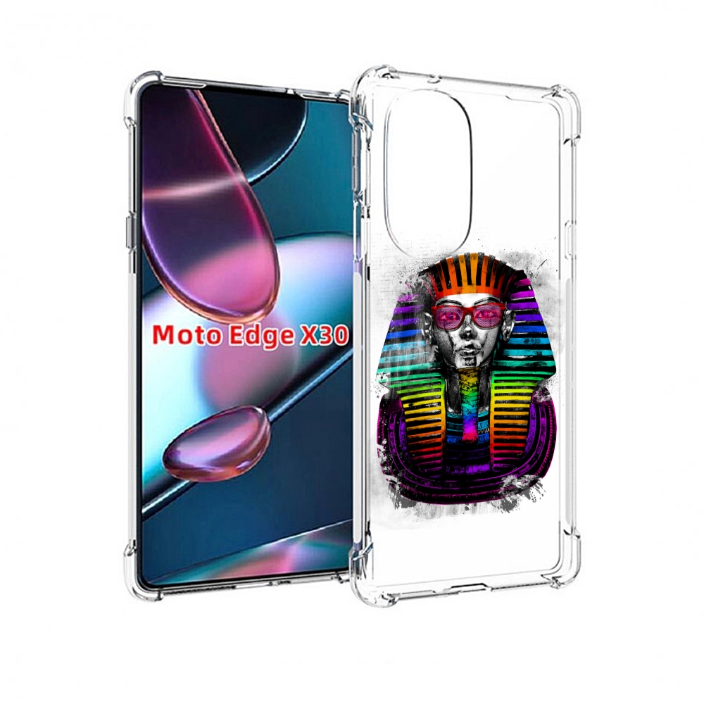 

Чехол MyPads модная богиня для Motorola Moto Edge X30, Прозрачный, Tocco