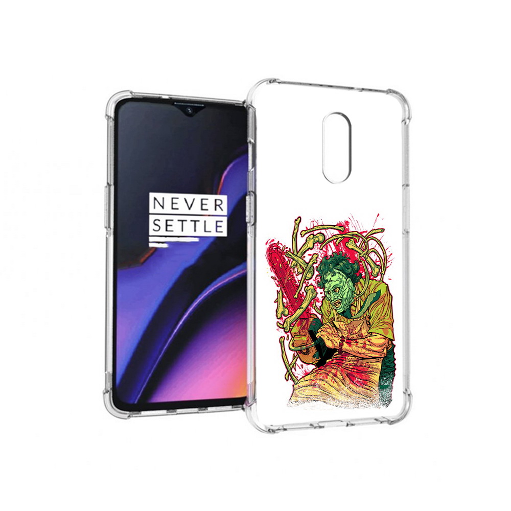 

Чехол MyPads Tocco для OnePlus 7 яркий мясник (PT227043.140.711), Прозрачный, Tocco