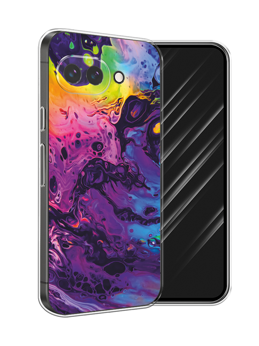 

Чехол Awog на Google Pixel 9a "ACID fluid", Бордовый, 272250-1