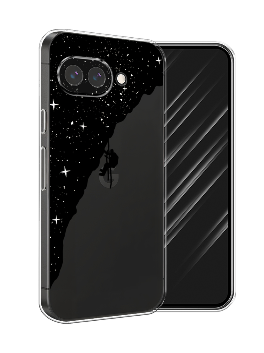 

Чехол Awog на Google Pixel 9a "Скалолаз в космосе", Черный;белый;бежевый, 272250-1