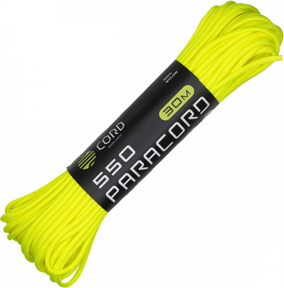 фото Паракорд 550 cord 30м (neon yellow)