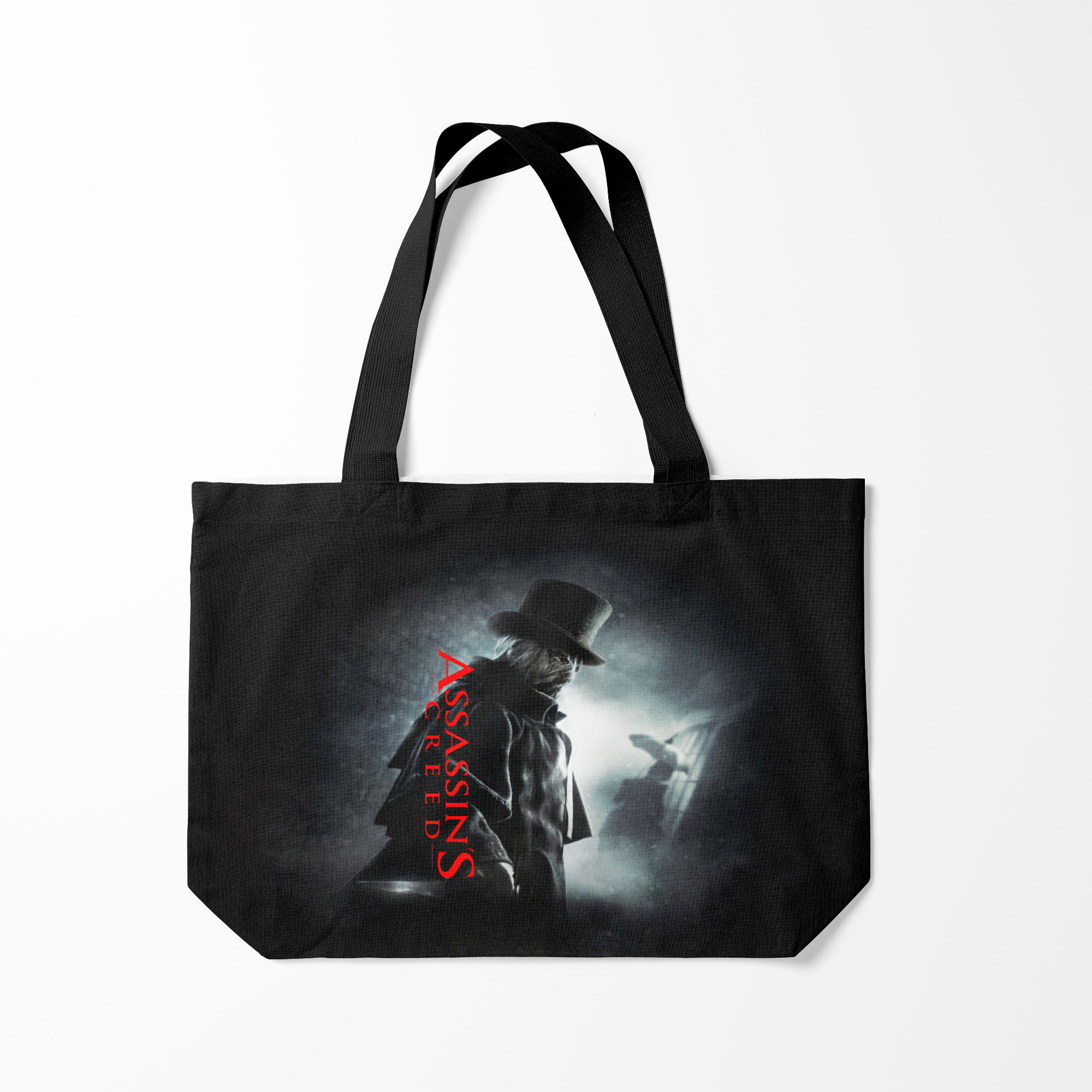 

Сумка шoппер унисекс Burnettie Assassins Creed, черный, Assassins Creed