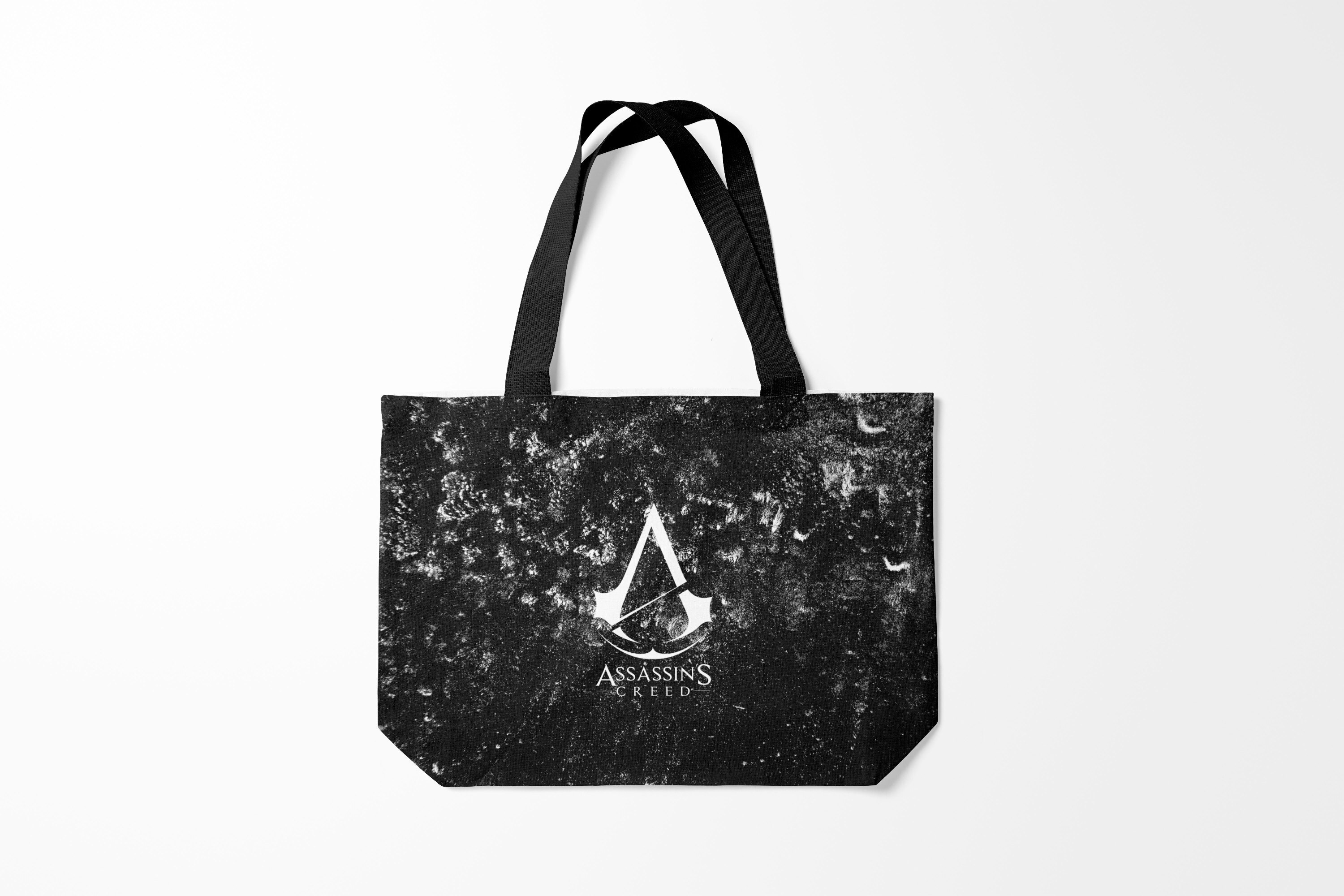 

Сумка шoппер унисекс Burnettie ASSASSINS CREED, черный, ASSASSINS CREED