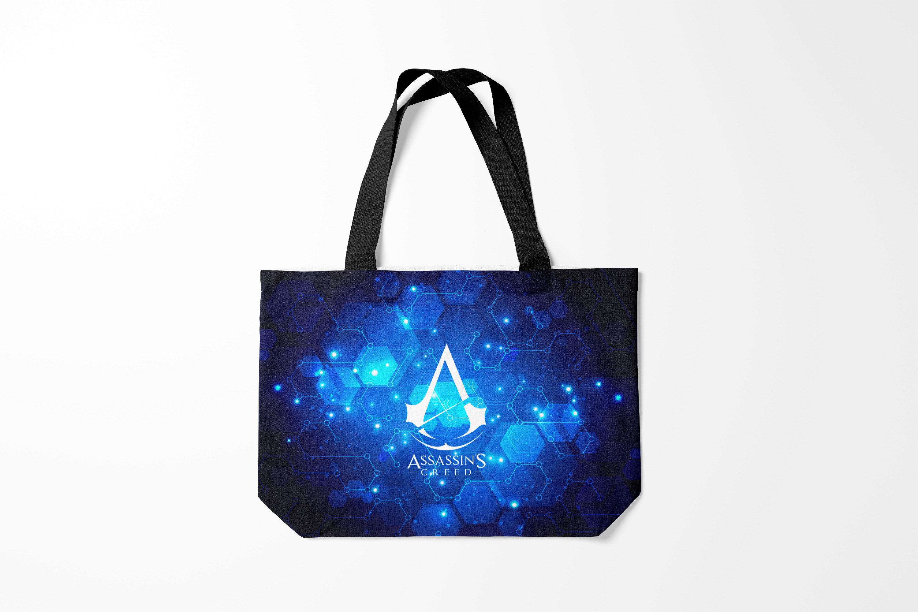 

Сумка шoппер унисекс Burnettie ASSASSINS CREED, синий, ASSASSINS CREED