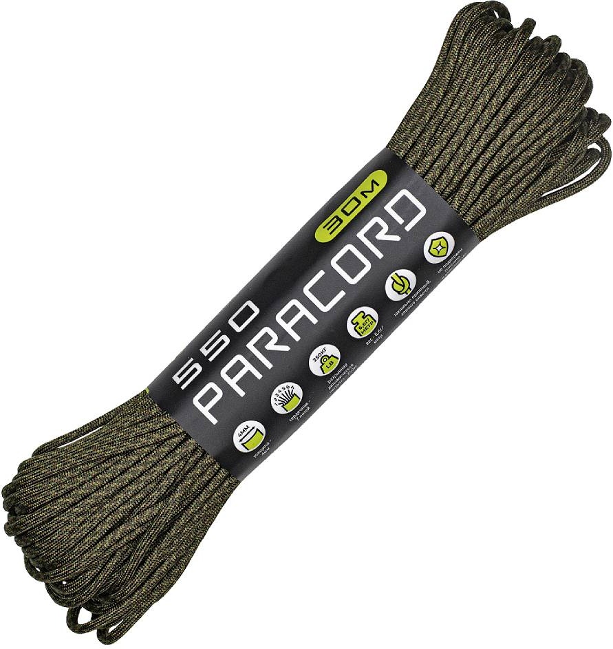 

Паракорд 550 Cord 30м (tactic kot)