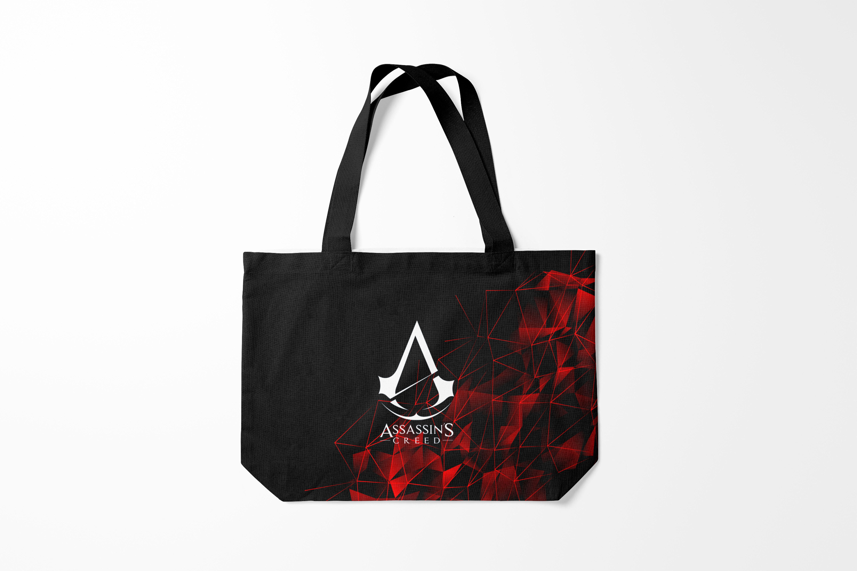 

Сумка шoппер унисекс Burnettie ASSASSINS CREED, черный, ASSASSINS CREED