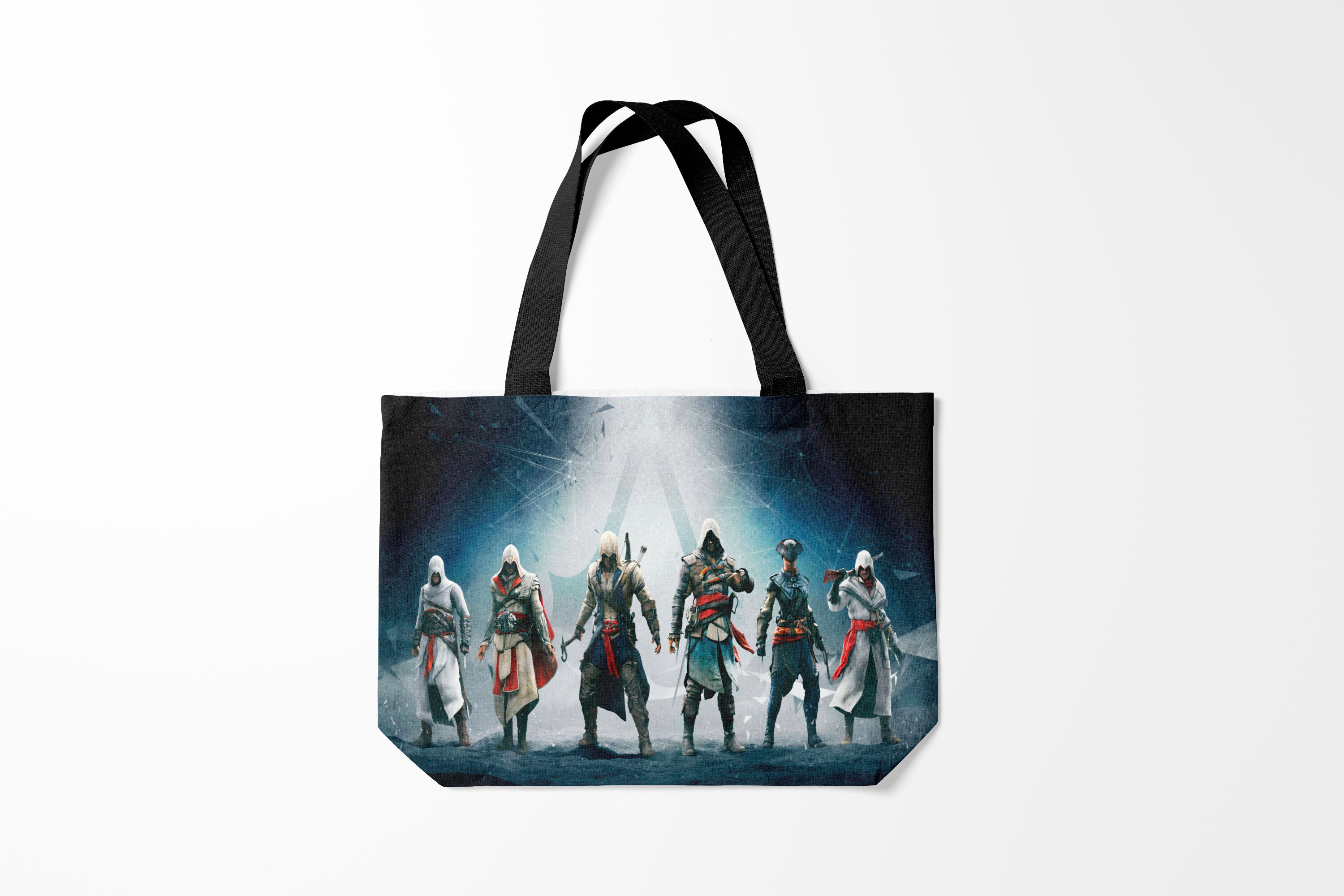 

Сумка шoппер унисекс Burnettie ASSASSINS CREED, разноцветный, ASSASSINS CREED