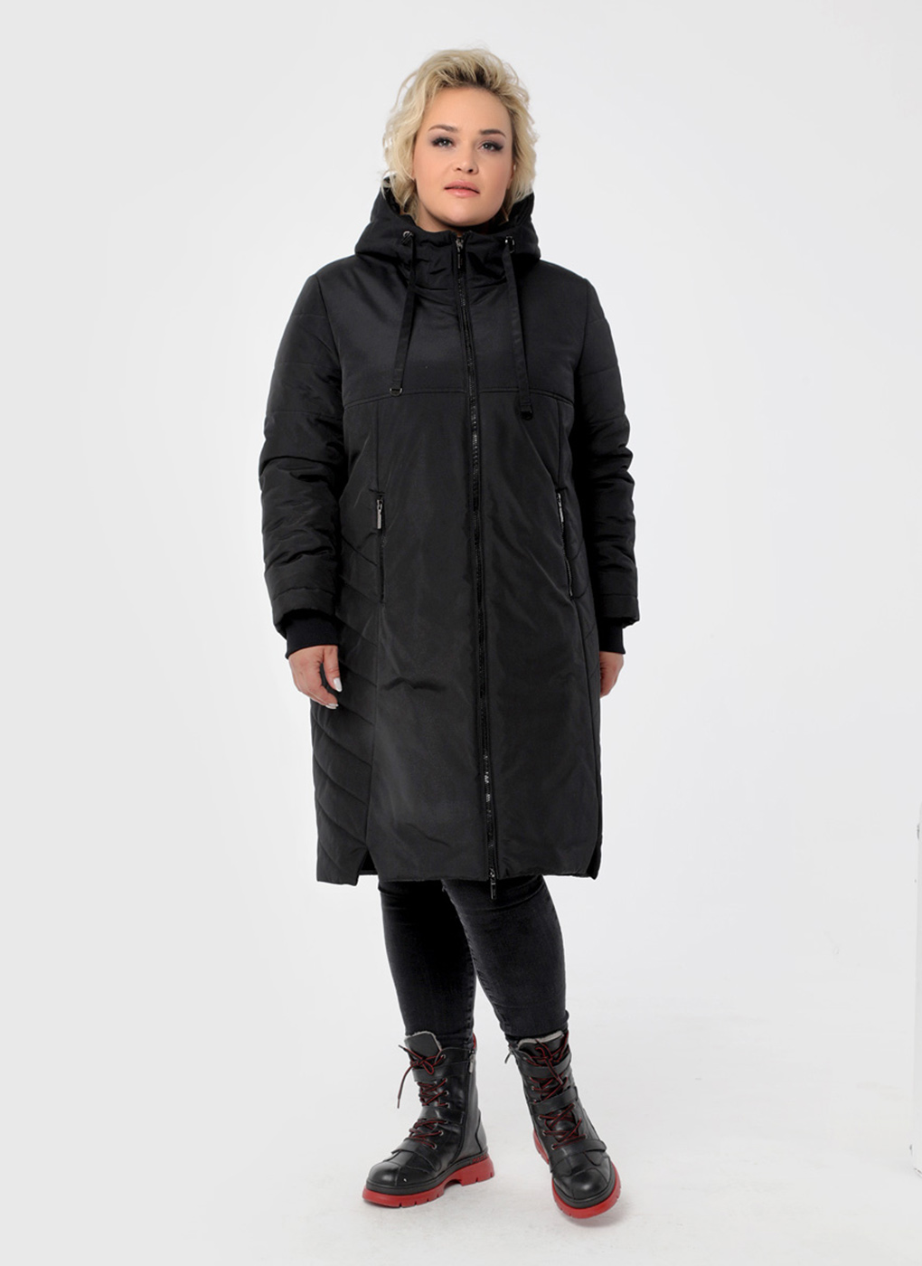 

Пальто женское Каляев 64442 черное 48 RU, 64442