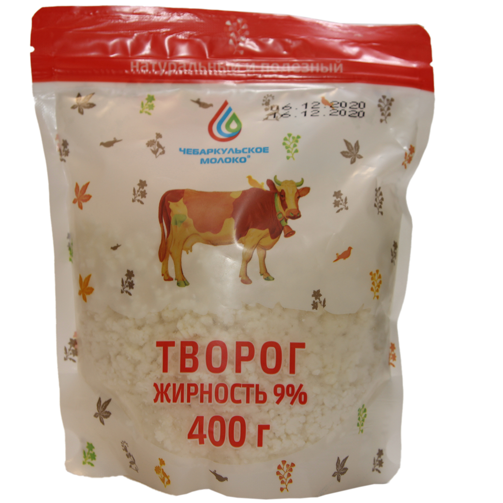 

Творог Чебаркульское молоко 9% 400 г