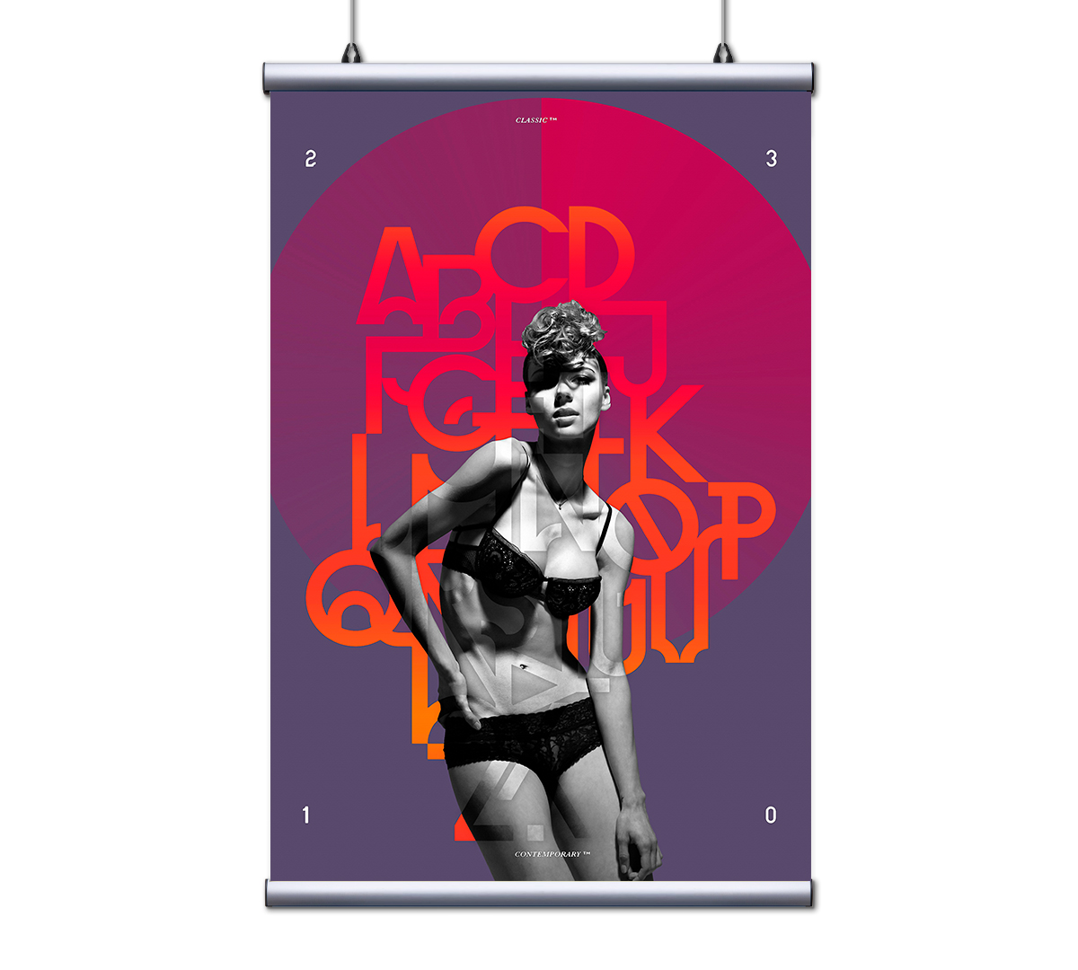 

Постер интерьерный Poly Print Art P02000505/S/2 40х50 см. без рамки