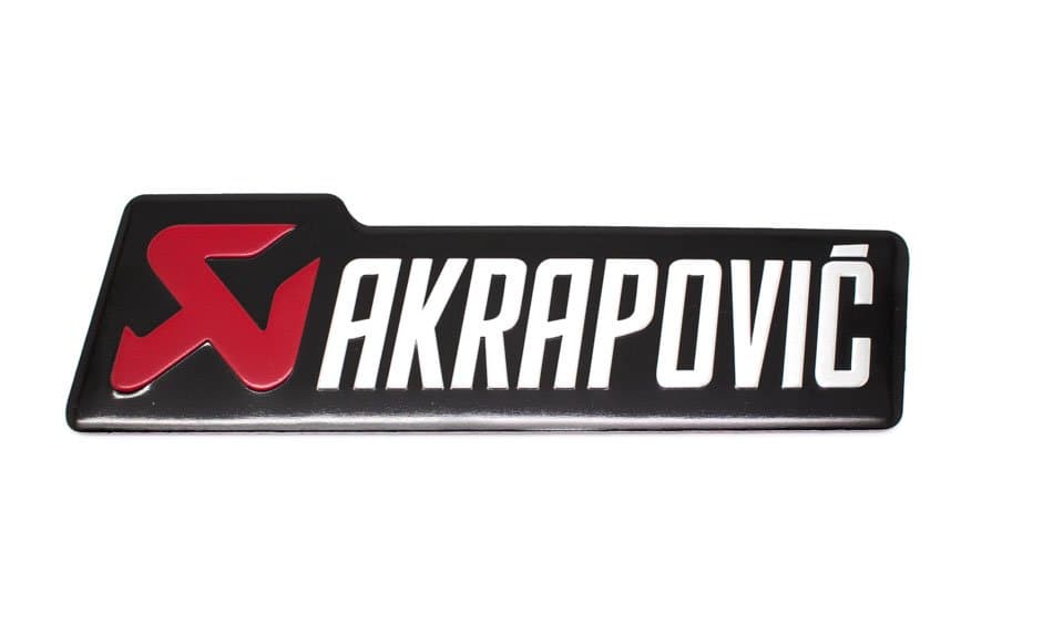 

шильдик Akrapovic