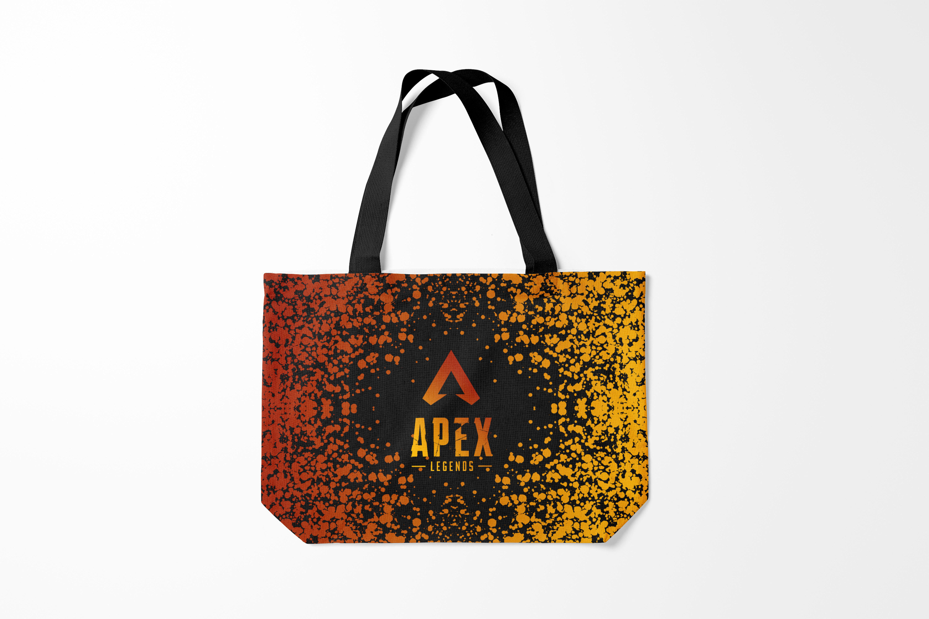 

Сумка шoппер унисекс Burnettie Apex Legends Legends., черный; желтый, Apex Legends Legends.