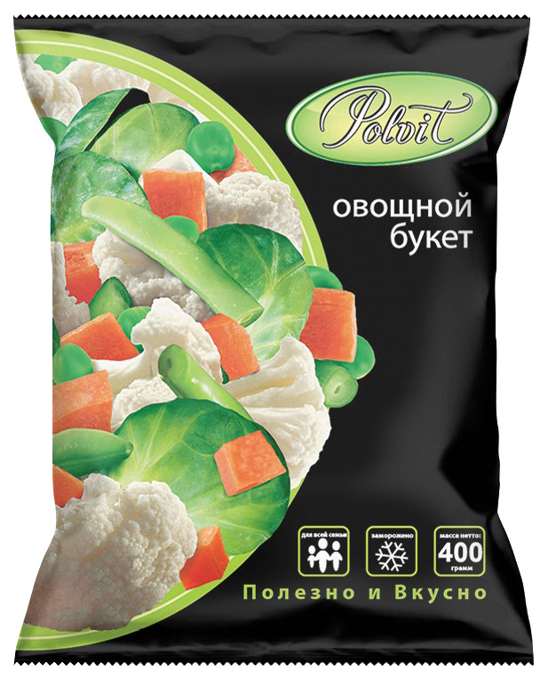 

Овощи Polvit Овощной букет замороженные 400 г