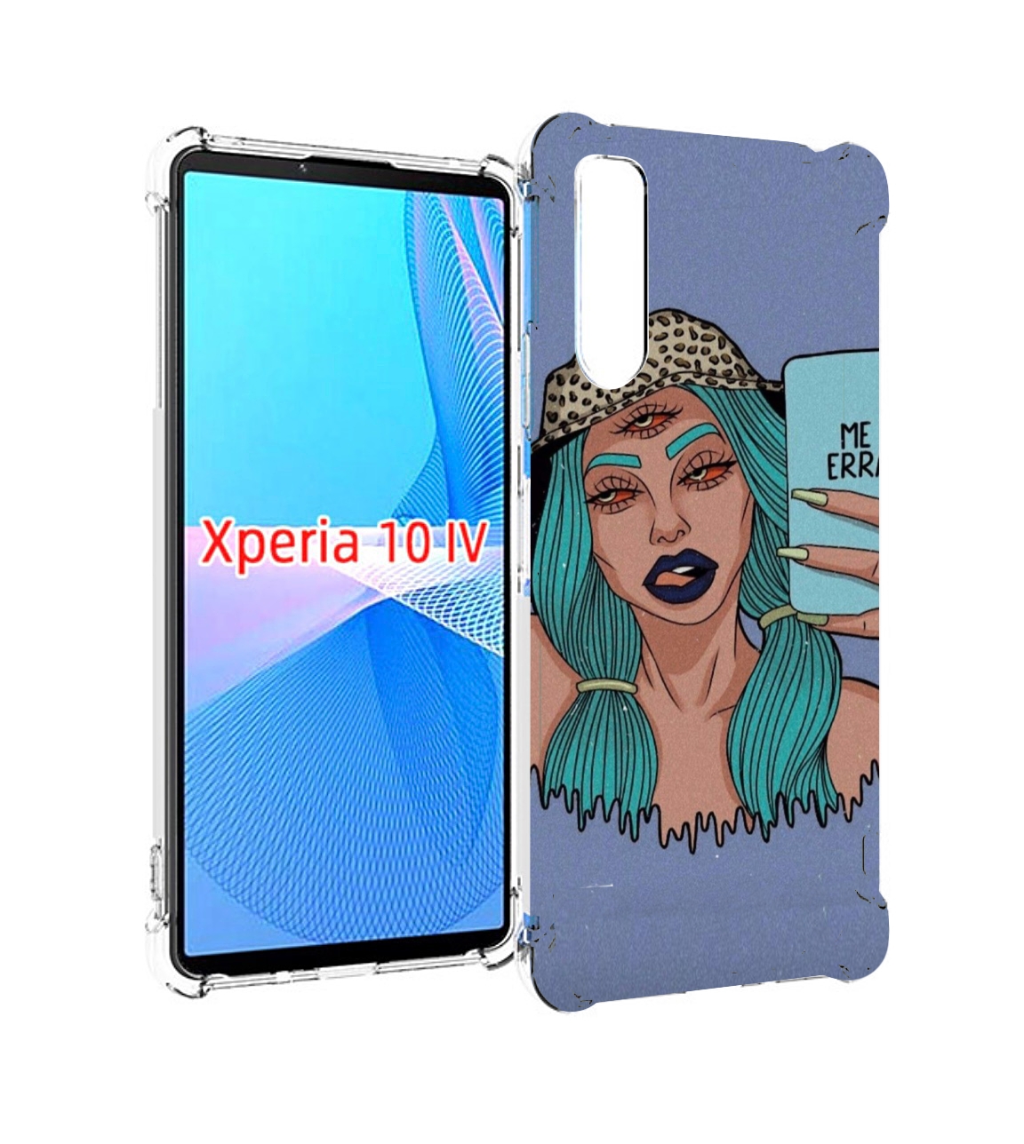 

Чехол MyPads ME Erra женский для Sony Xperia 10 IV (10-4), Прозрачный, Tocco