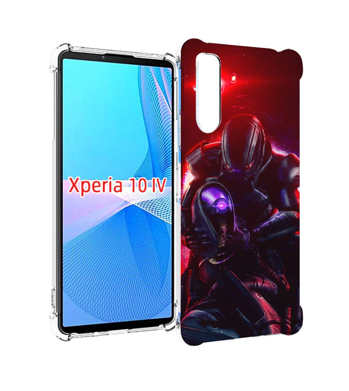 

Чехол MyPads Mass Effect для Sony Xperia 10 IV (10-4), Прозрачный, Tocco