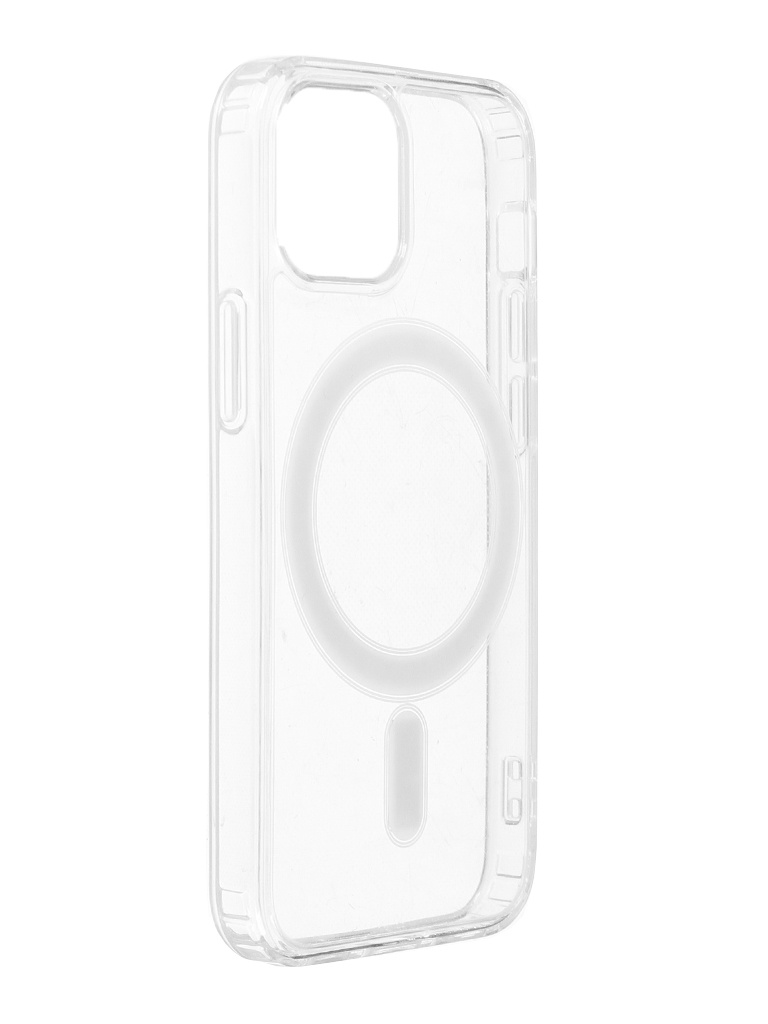 фото Чехол neypo для apple iphone 13 mini clear с креплением mgsf transparent ncc47104