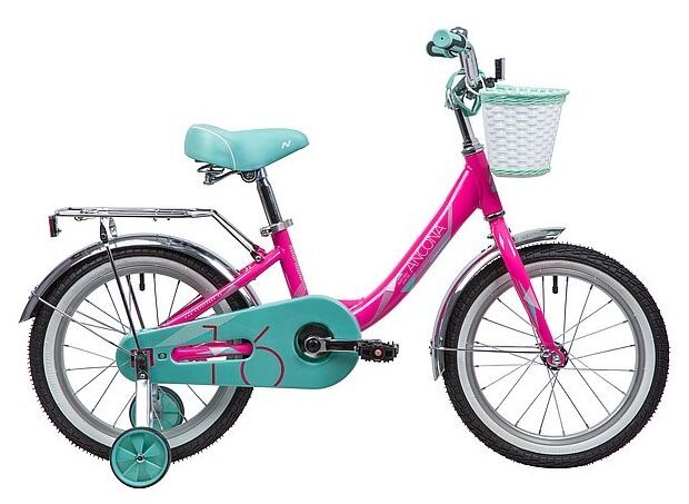 Детский велосипед Novatrack Ancona 16 (2019) розовый