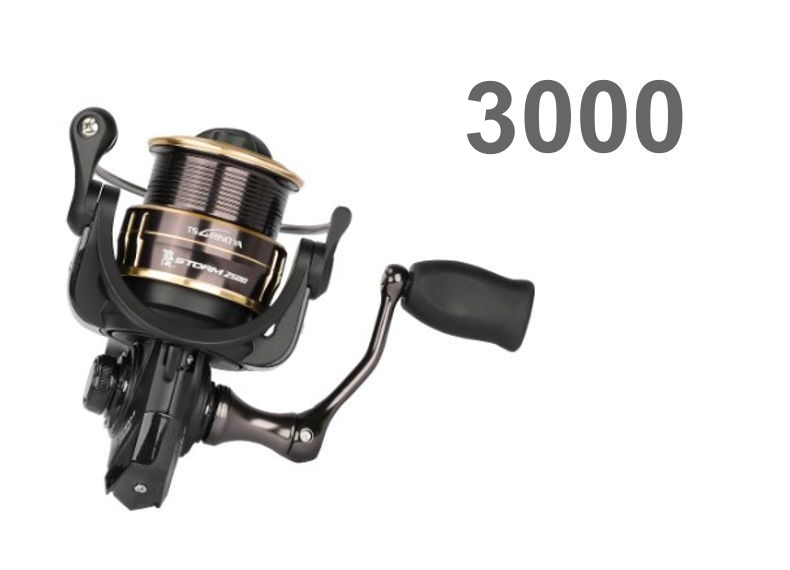 Безынерционная катушка для спиннинга Tsurinoya Storm Gold 3000