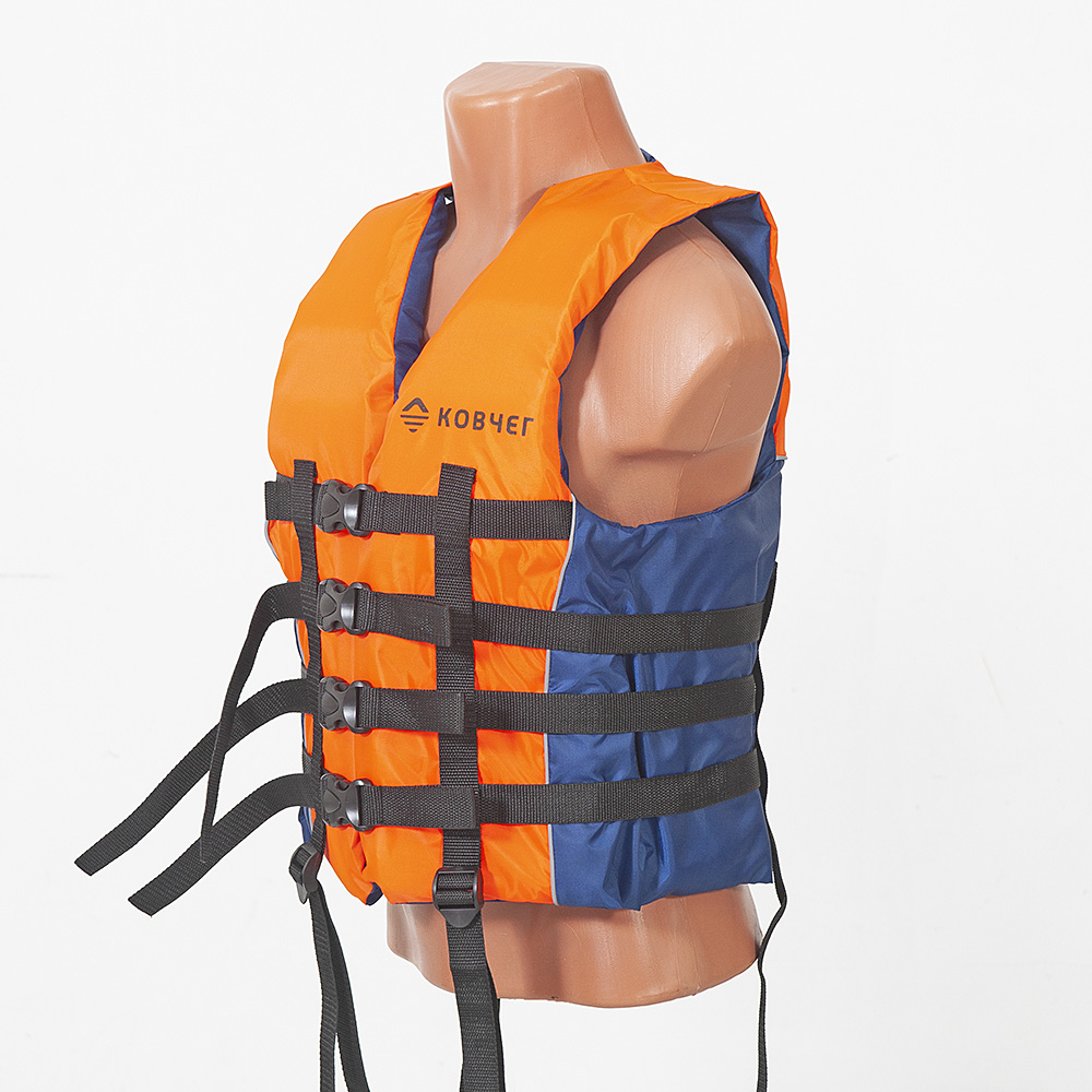 

Спасательный (страховочный) жилет Ковчег Сплав 50 RU; 52 RU, orange/blue, Оранжевый;синий, Сплав