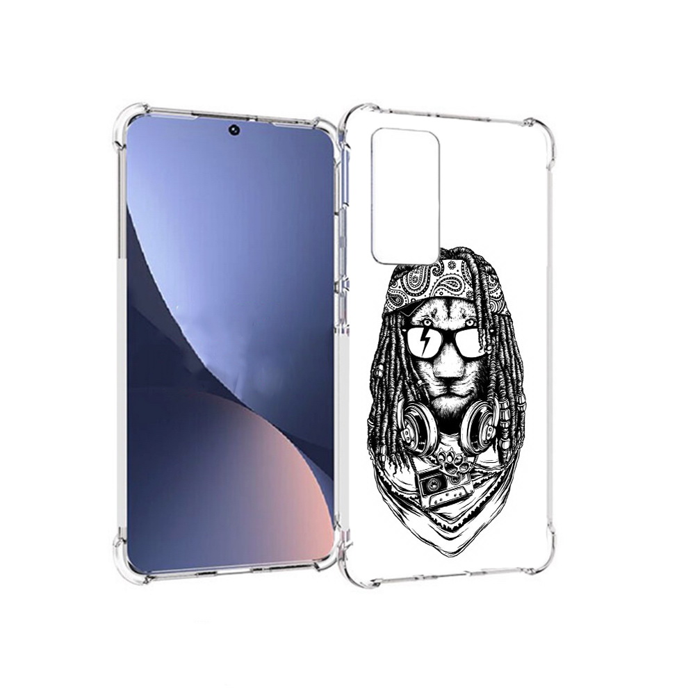 

Чехол MyPads Tocco для Xiaomi 12 дреды льва (PT226952.288.338), Прозрачный, Tocco
