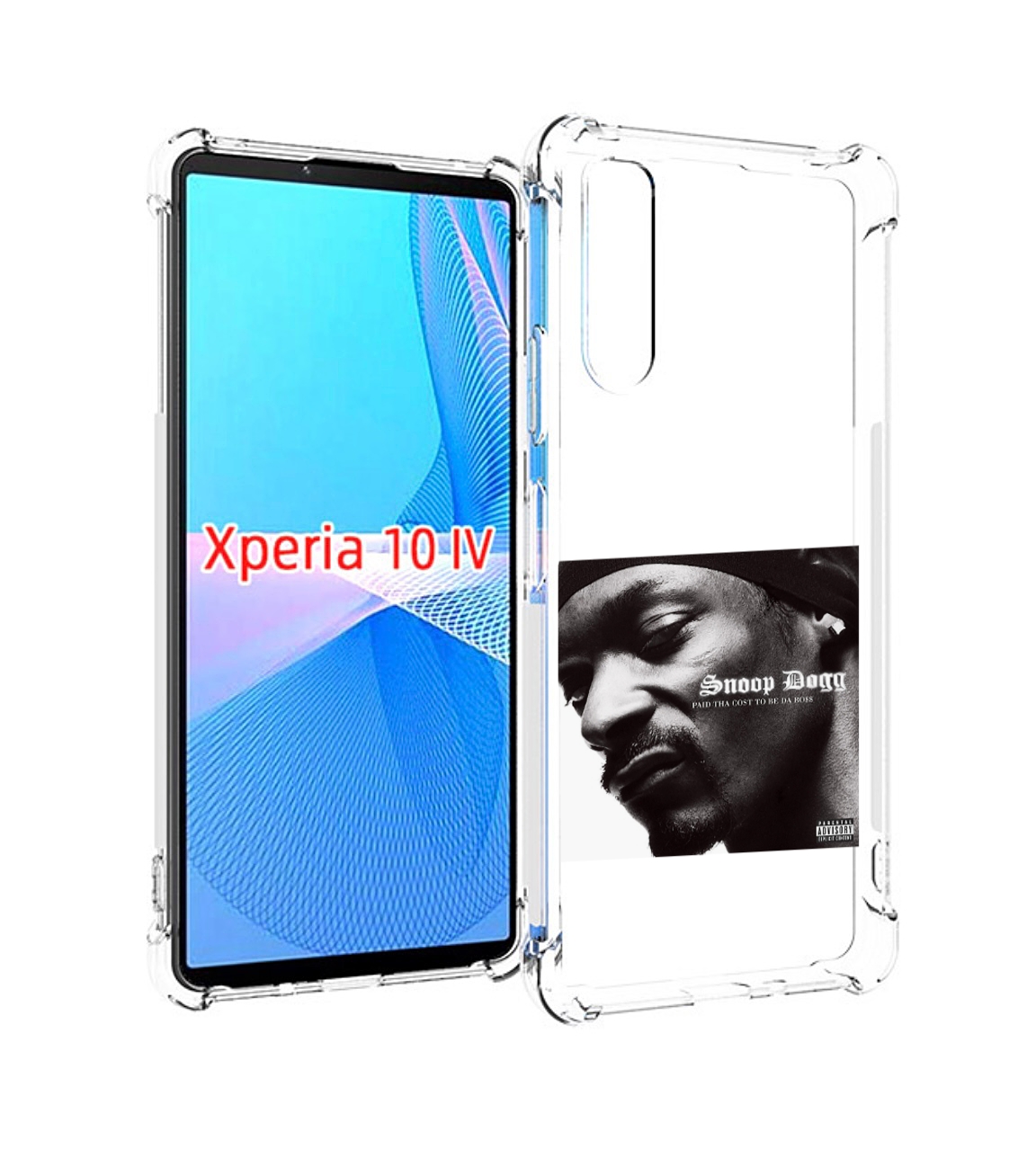 

Чехол MyPads Paid tha cost to be da boss для Sony Xperia 10 IV (10-4), Прозрачный, Tocco