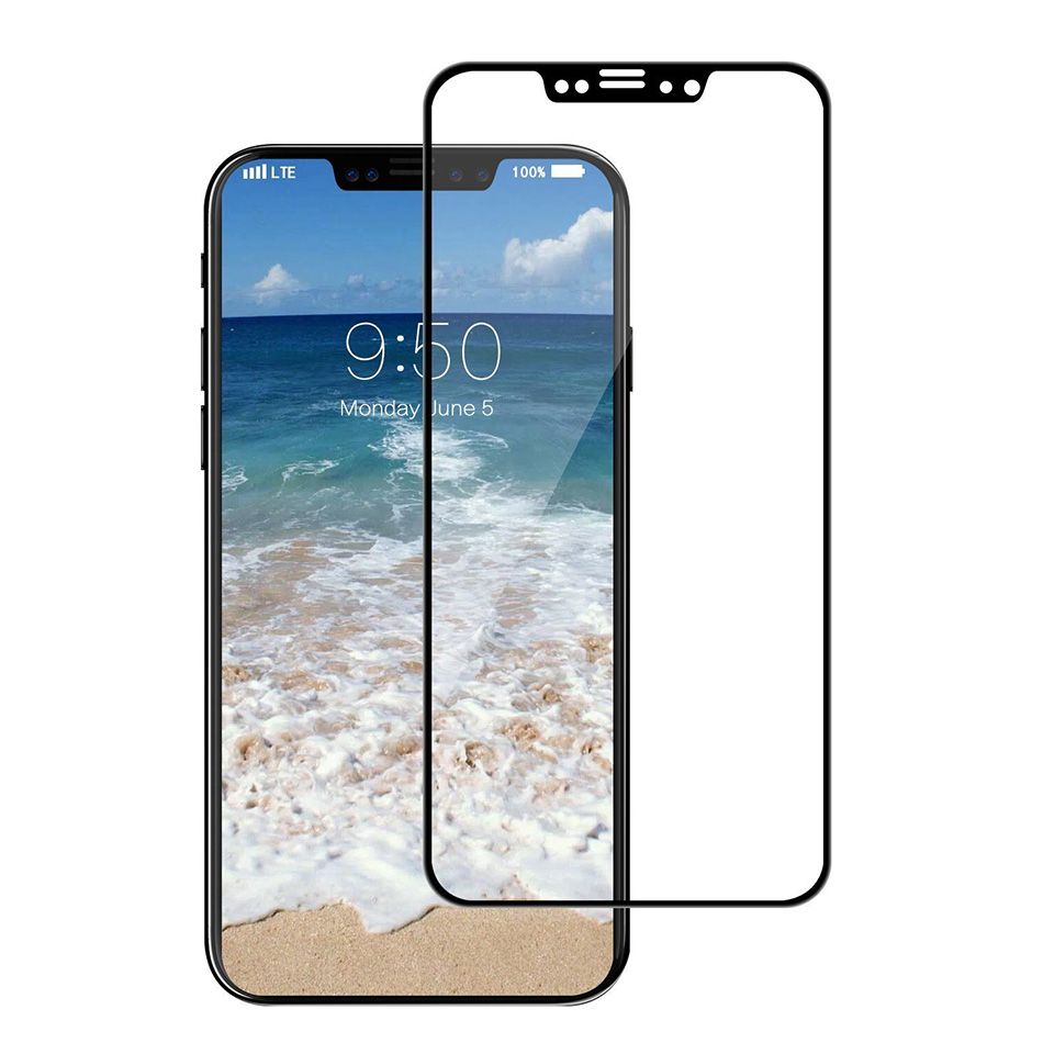 

Защитное стекло Zibelino для APPLE iPhone X TG Full Screen 0.33mm Black, ZTG-FS-APL-IPHX-BLK