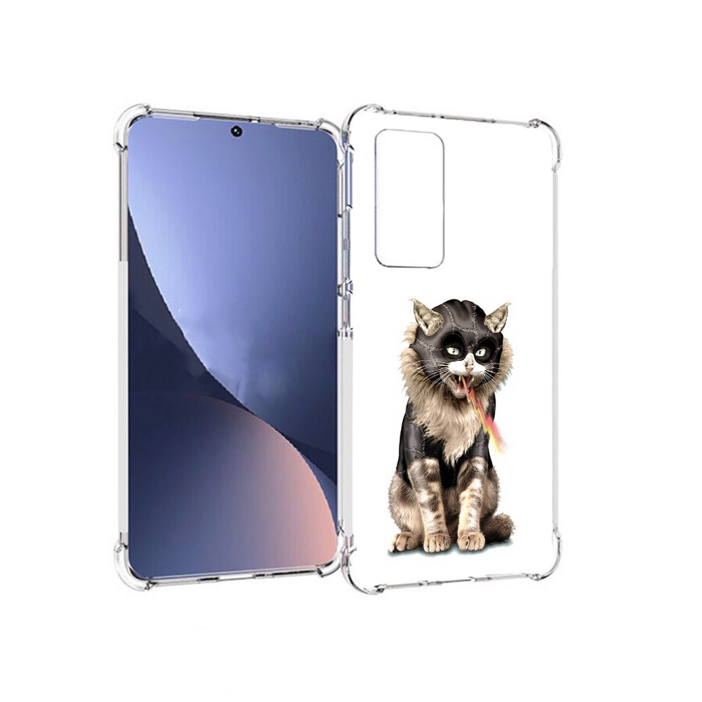 

Чехол MyPads Tocco для Xiaomi 12 дьяволский кот (PT226952.288.341), Прозрачный, Tocco