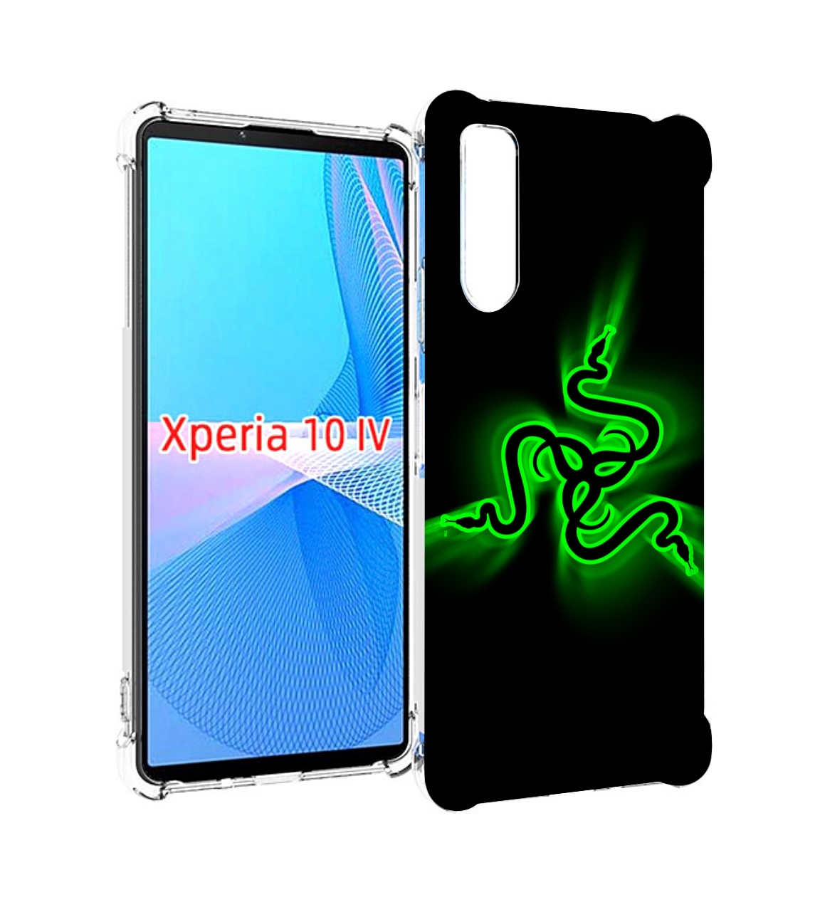 Чехол MyPads Razer для Sony Xperia 10 IV (10-4)