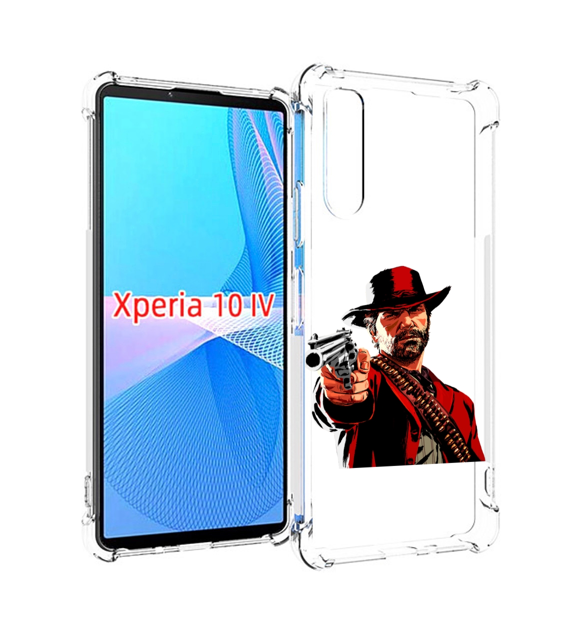 

Чехол MyPads Red-Dead-Redemption-2-РДР-2 для Sony Xperia 10 IV (10-4), Прозрачный, Tocco