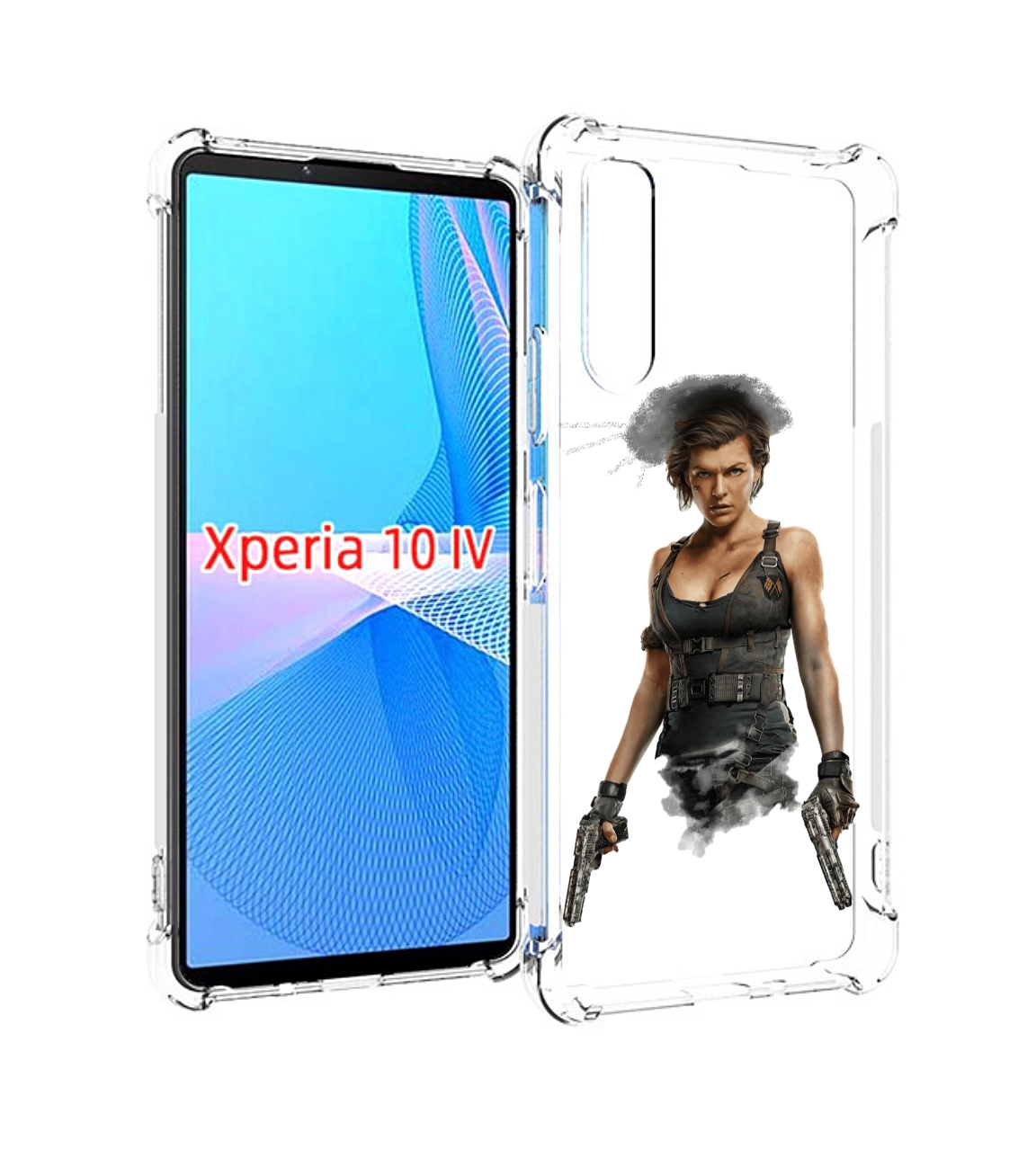 

Чехол MyPads Resident-Evil для Sony Xperia 10 IV (10-4), Прозрачный, Tocco