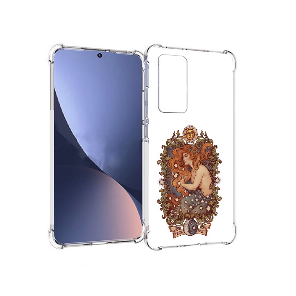

Чехол MyPads Tocco для Xiaomi 12 звездная девушка абстракция (PT226952.288.351), Прозрачный, Tocco