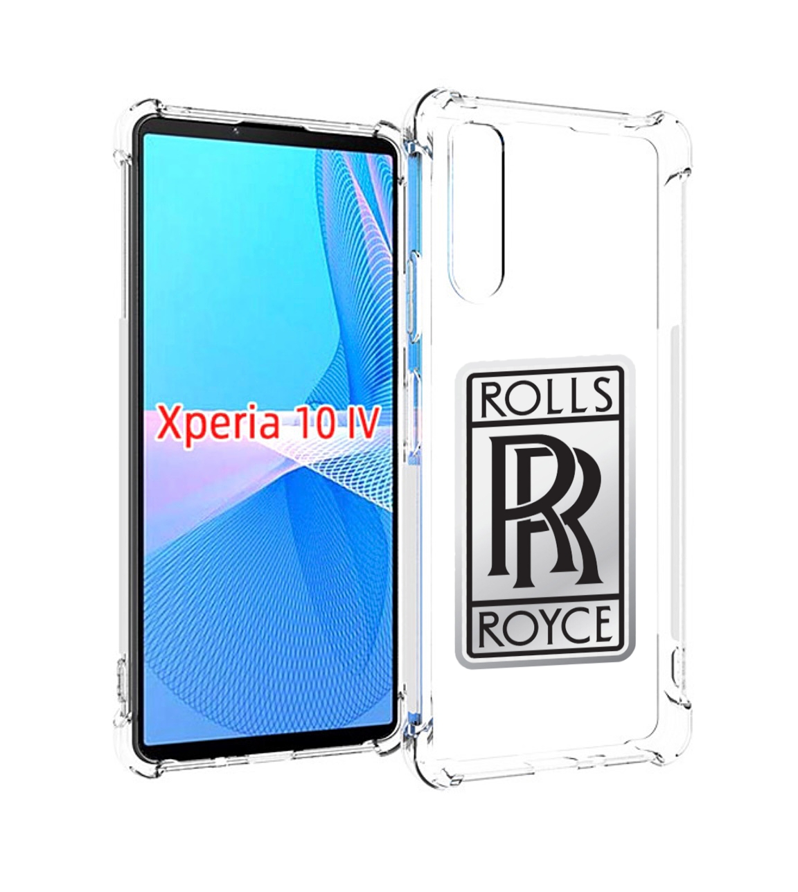 Чехол MyPads Rolls-Royce мужской для Sony Xperia 10 IV (10-4)