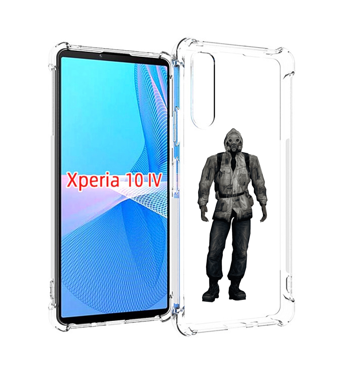 

Чехол MyPads S для Sony Xperia 10 IV (10-4), Прозрачный, Tocco