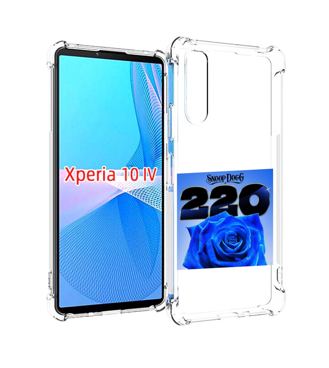 

Чехол MyPads Snoop Dogg 220 для Sony Xperia 10 IV (10-4), Прозрачный, Tocco