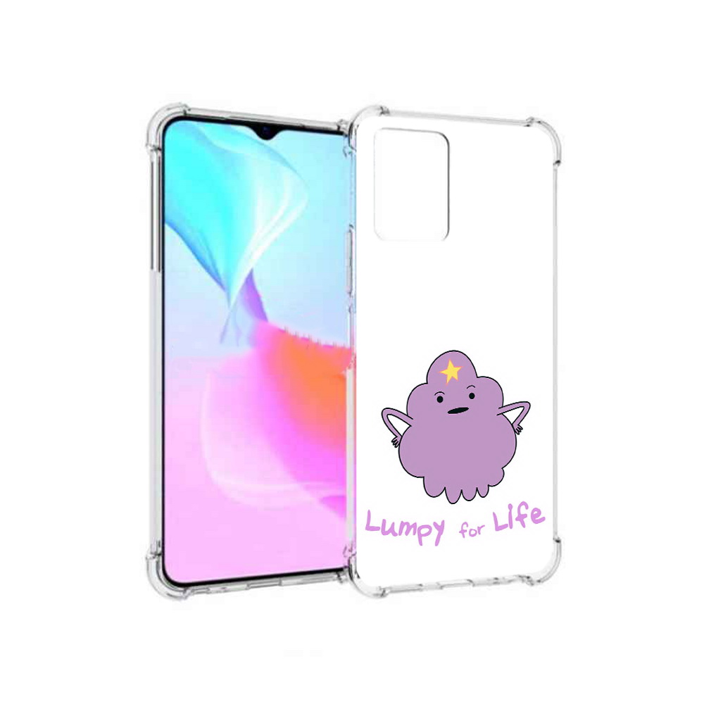 

Чехол MyPads Tocco для Vivo Y33s Принцесса пупырчатого королевства (PT226981.417.139), Прозрачный, Tocco
