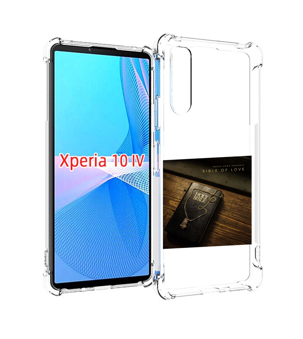 

Чехол MyPads Snoop Dogg BIBLE OF LOVE для Sony Xperia 10 IV (10-4), Прозрачный, Tocco