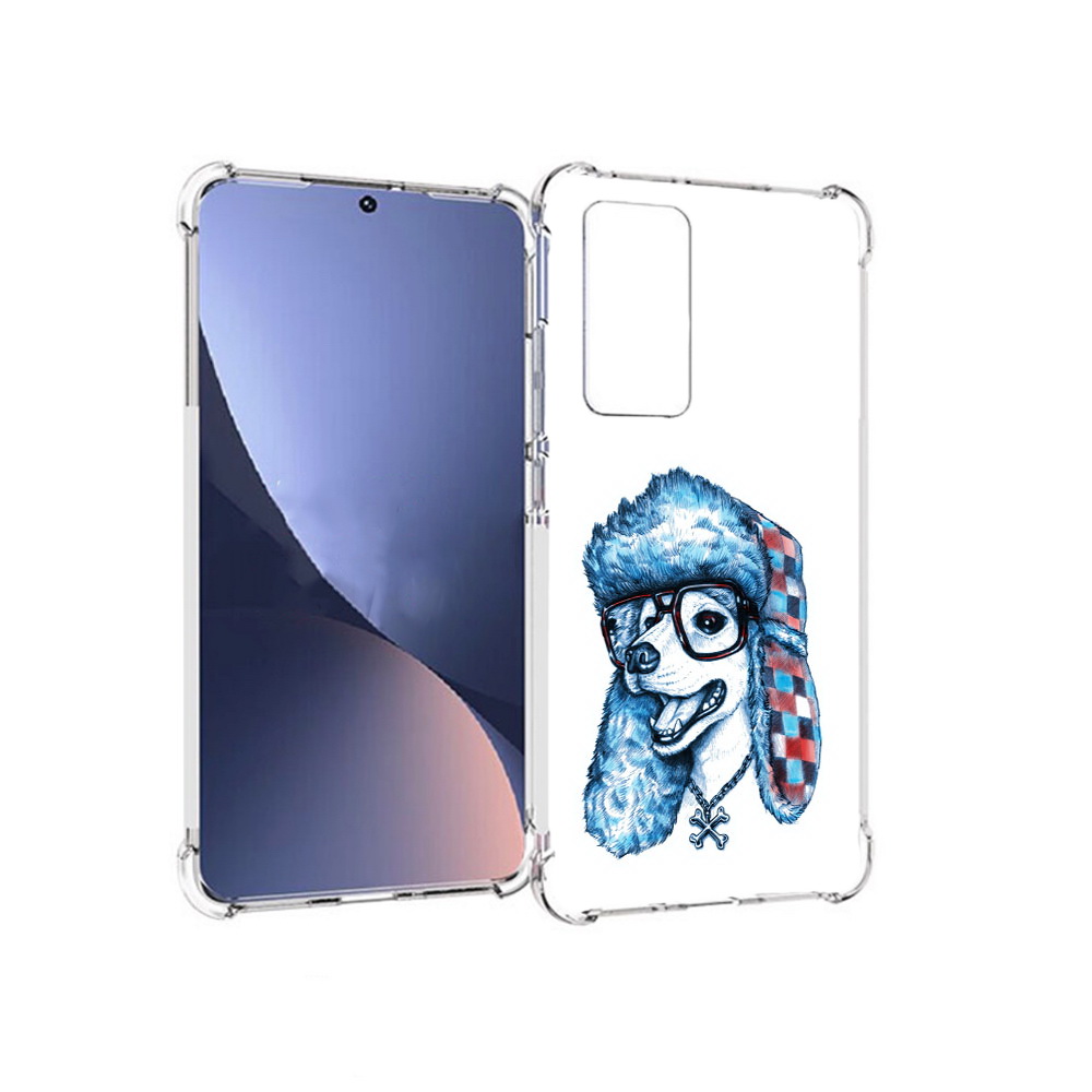 

Чехол MyPads Tocco для Xiaomi 12 зимний пес (PT226952.288.362), Прозрачный, Tocco