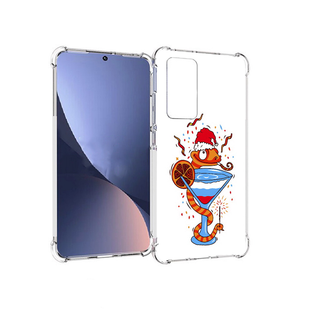 

Чехол MyPads Tocco для Xiaomi 12 змейка (PT226952.288.364), Прозрачный, Tocco