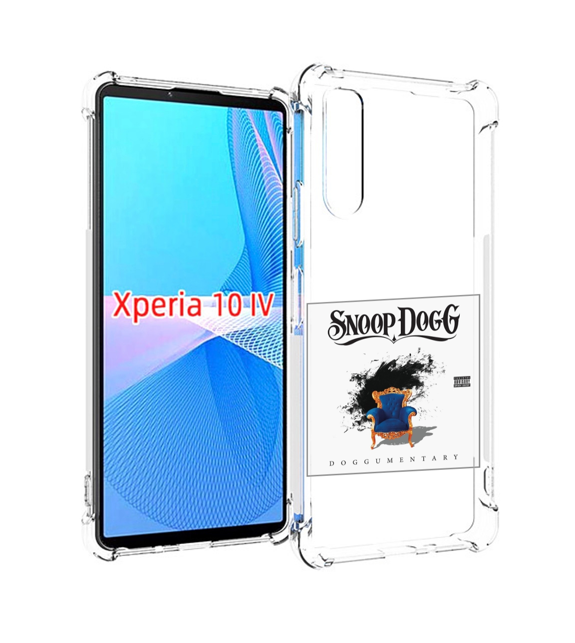 

Чехол MyPads Snoop Dogg Doggumentary для Sony Xperia 10 IV (10-4), Прозрачный, Tocco